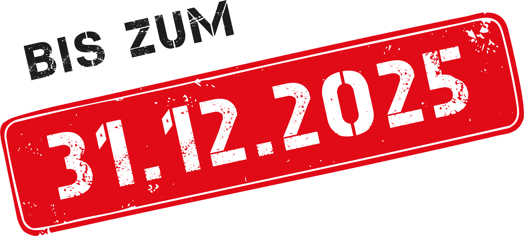 Bis zum 31.12.2025
